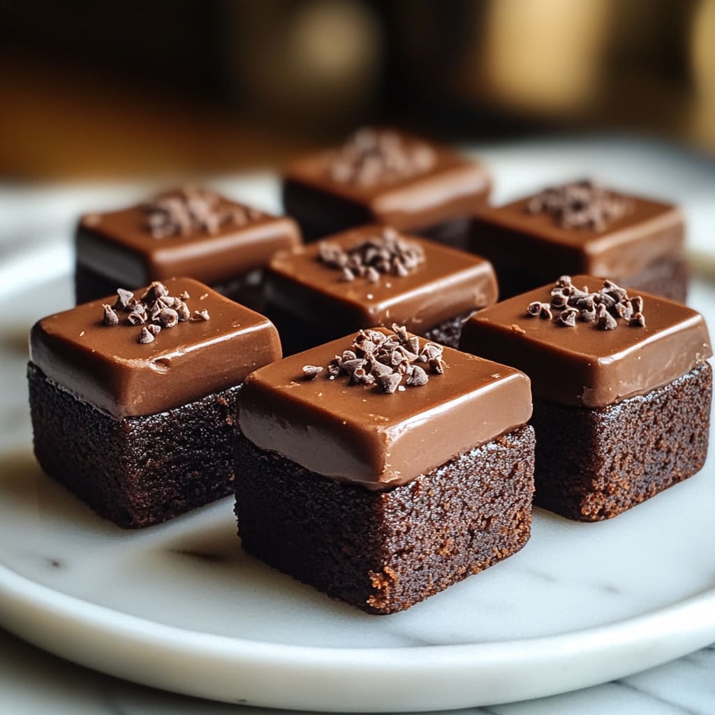 Brownie Petit Fours