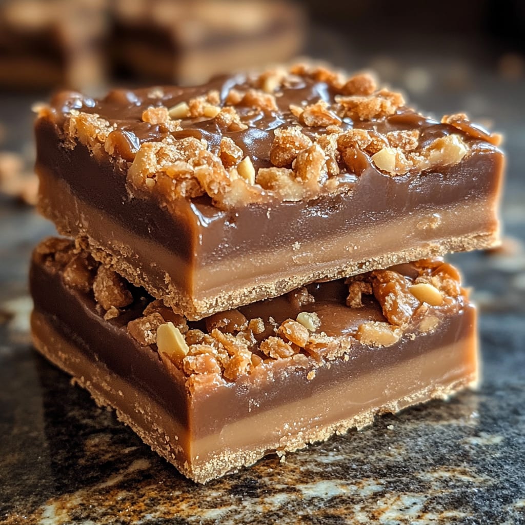 Butterfinger Caramel Crunch Bars