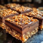 CARAMEL CHOCOLATE CRUNCH BARS