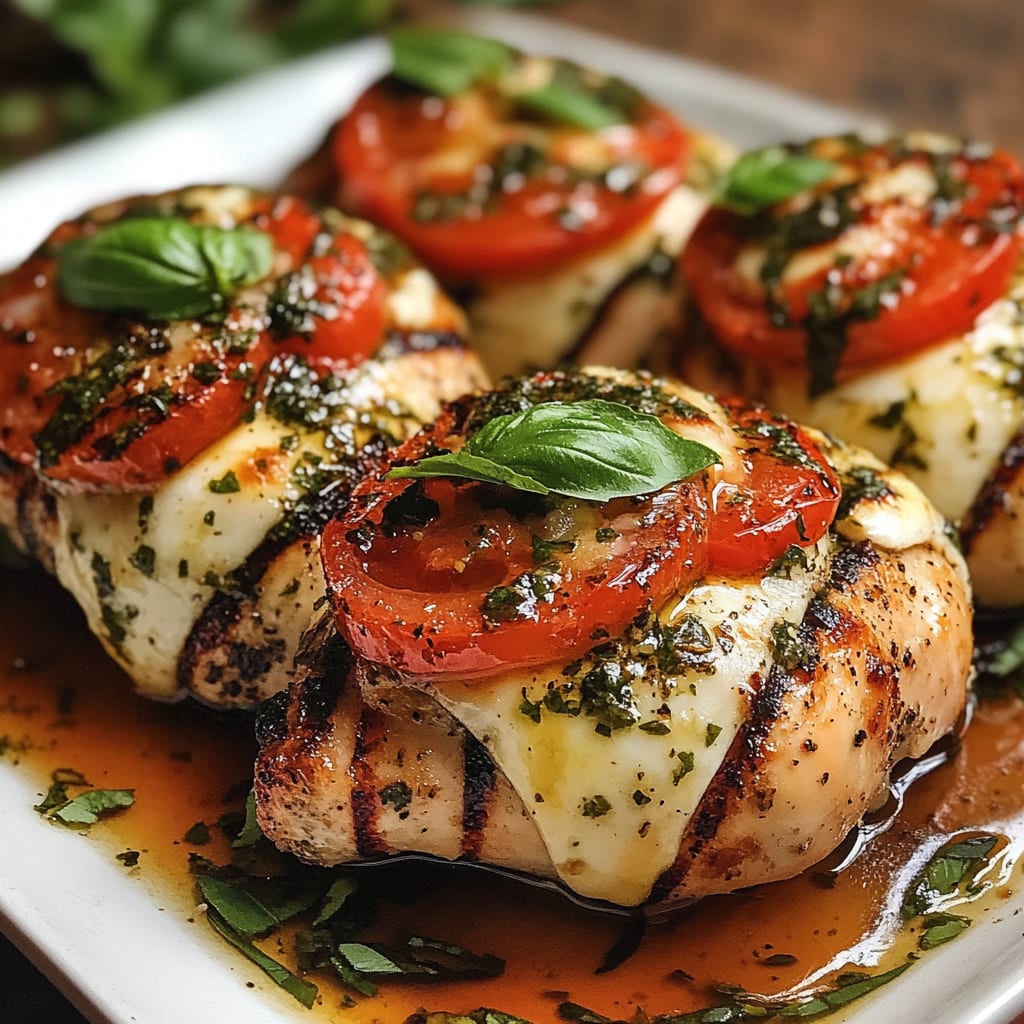 Caprese Stuffed Chicken
