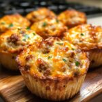 Cheesy Sausage Muffins Recipe