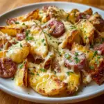 Cheesy Sausage Potatoes