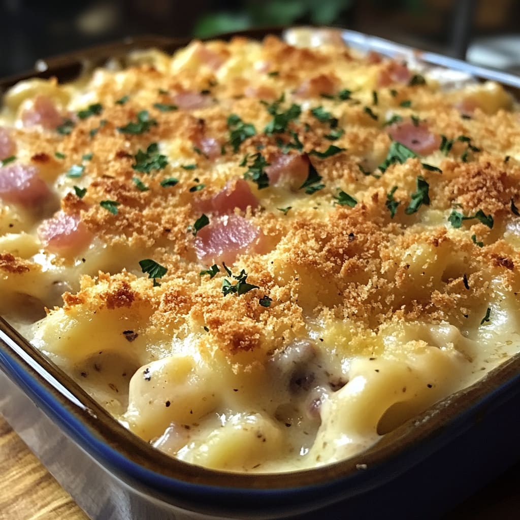 Chicken Cordon Bleu Casserole