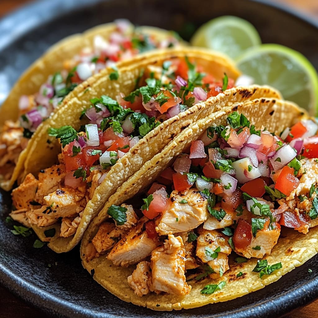 Chicken Street Tacos Recipe