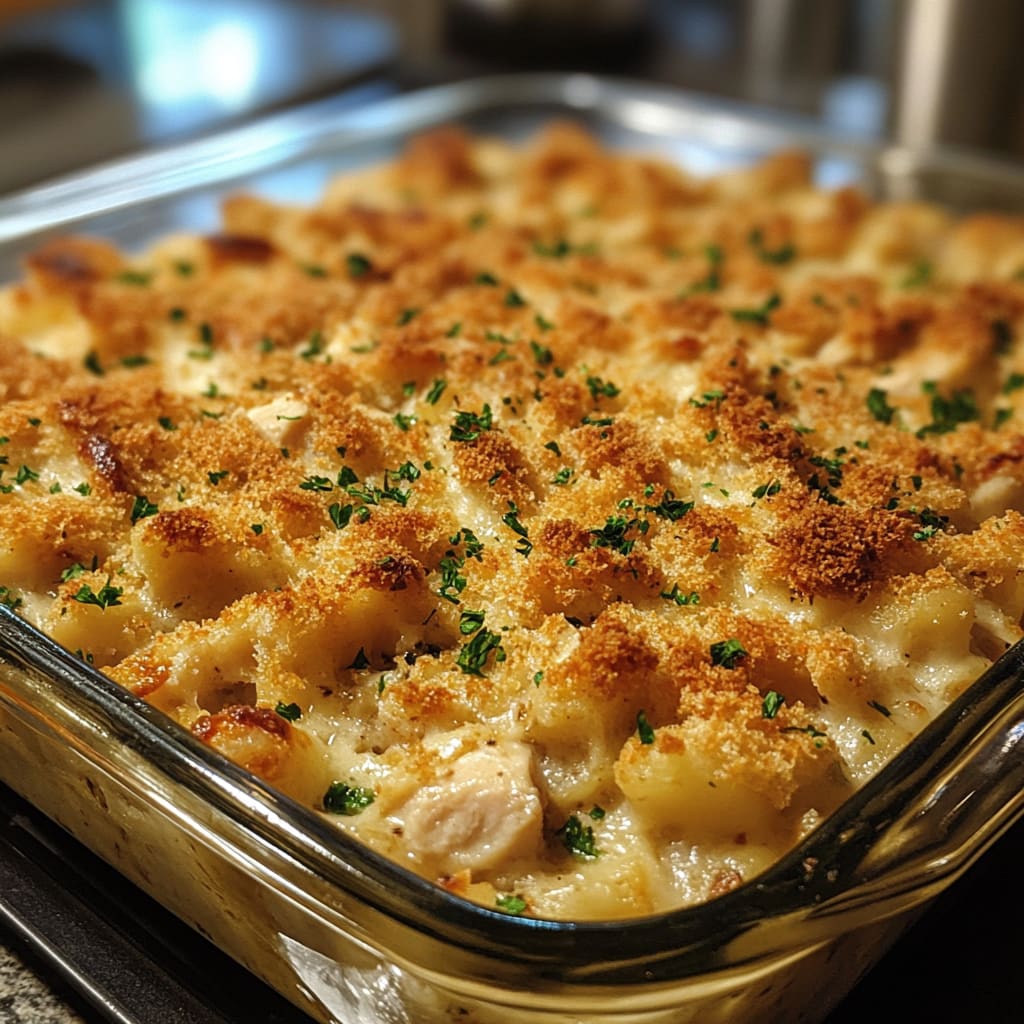 Chicken and Dressing Casserole Recipe