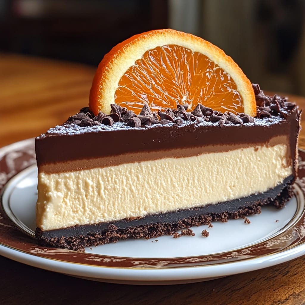 Chocolate Orange Cheesecake