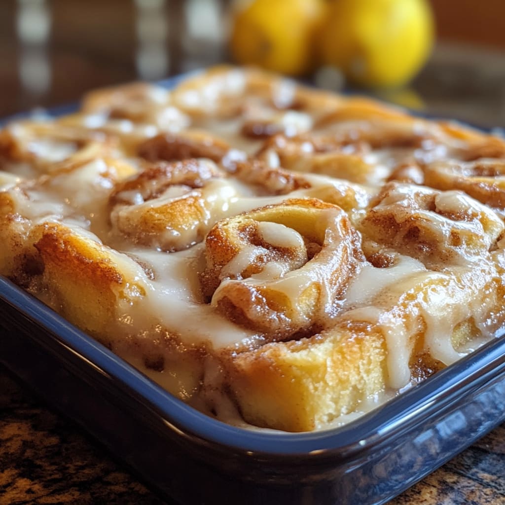 Cinnamon Roll Casserole