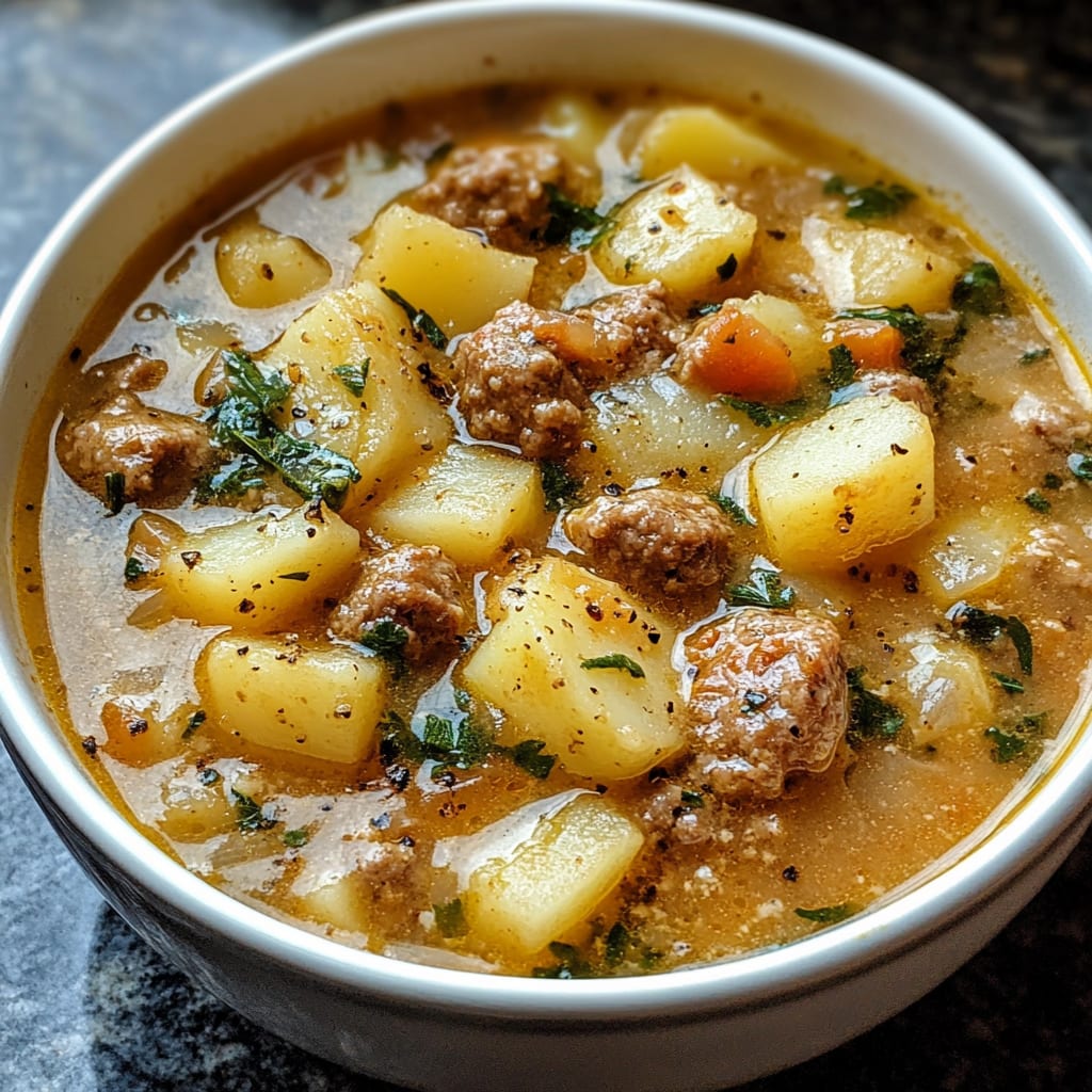 Cozy Italian Sausage and Potato Soup