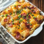 Cracked Out Tater Tot Breakfast Casserole