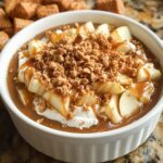 Cream Cheese Caramel Apple Dip with Toffee Bits