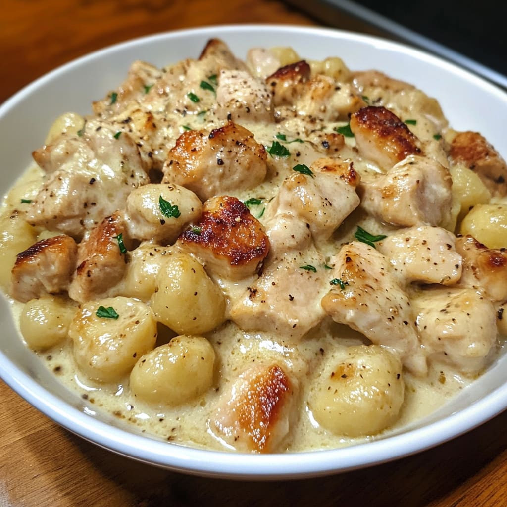 Creamy Chicken and Gnocchi