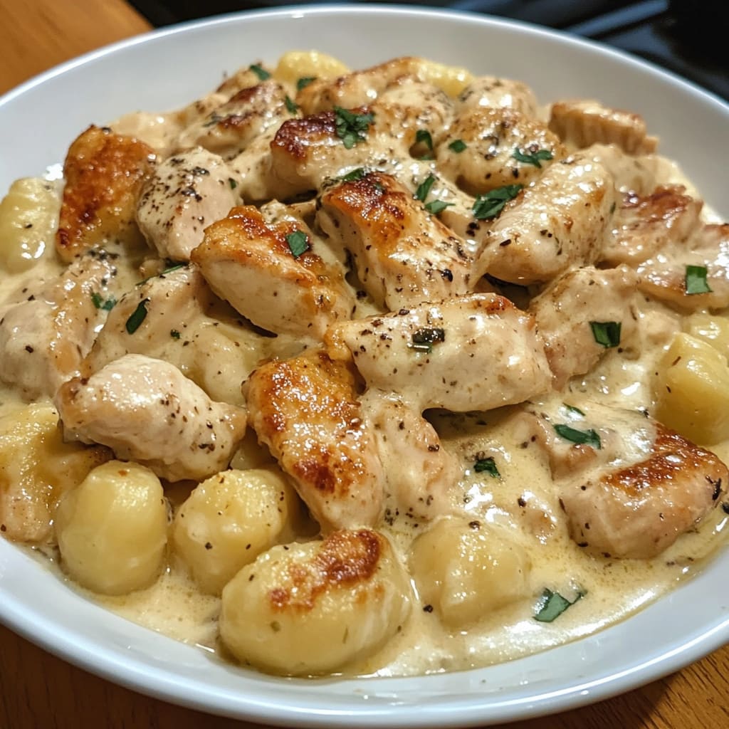 Creamy Chicken and Gnocchi
