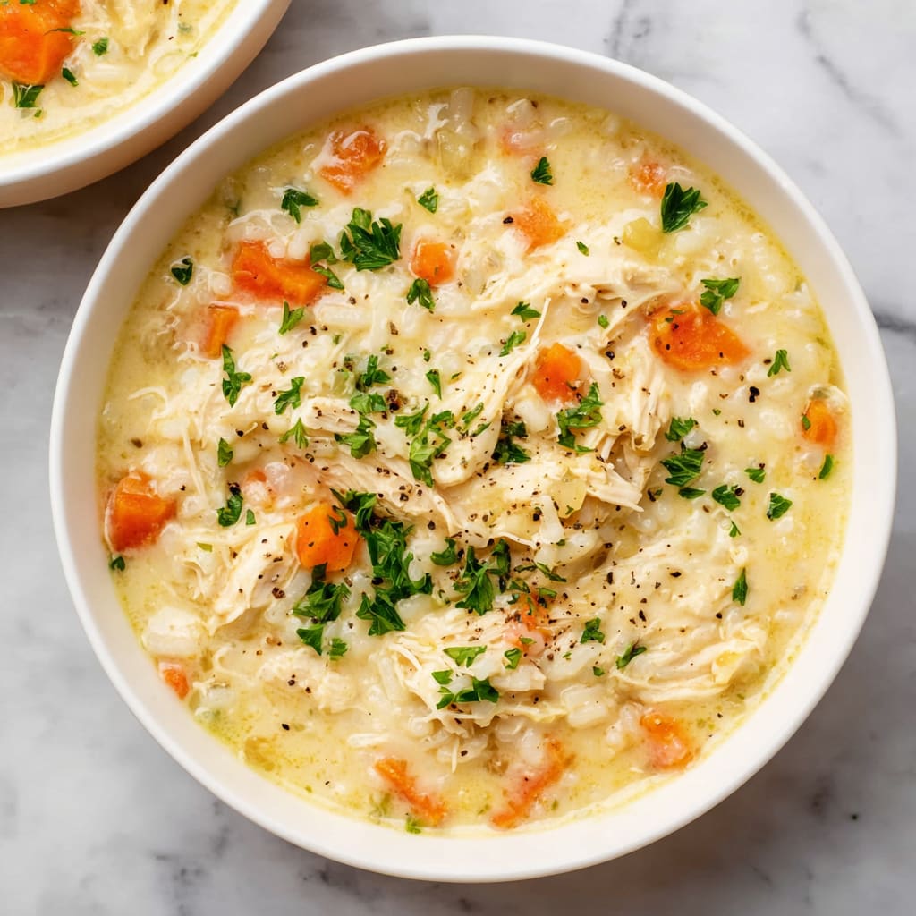 Creamy Chicken and Rice Soup