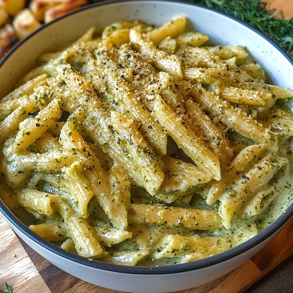 Creamy Pesto Sauce Pasta