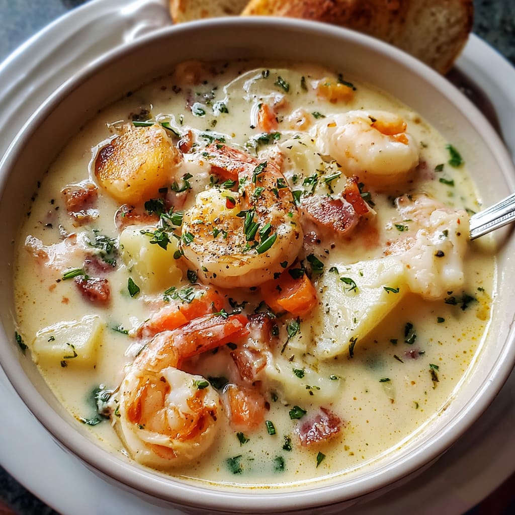 Creamy Seafood Chowder Recipe