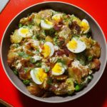 Crispy Smashed Potato Salad