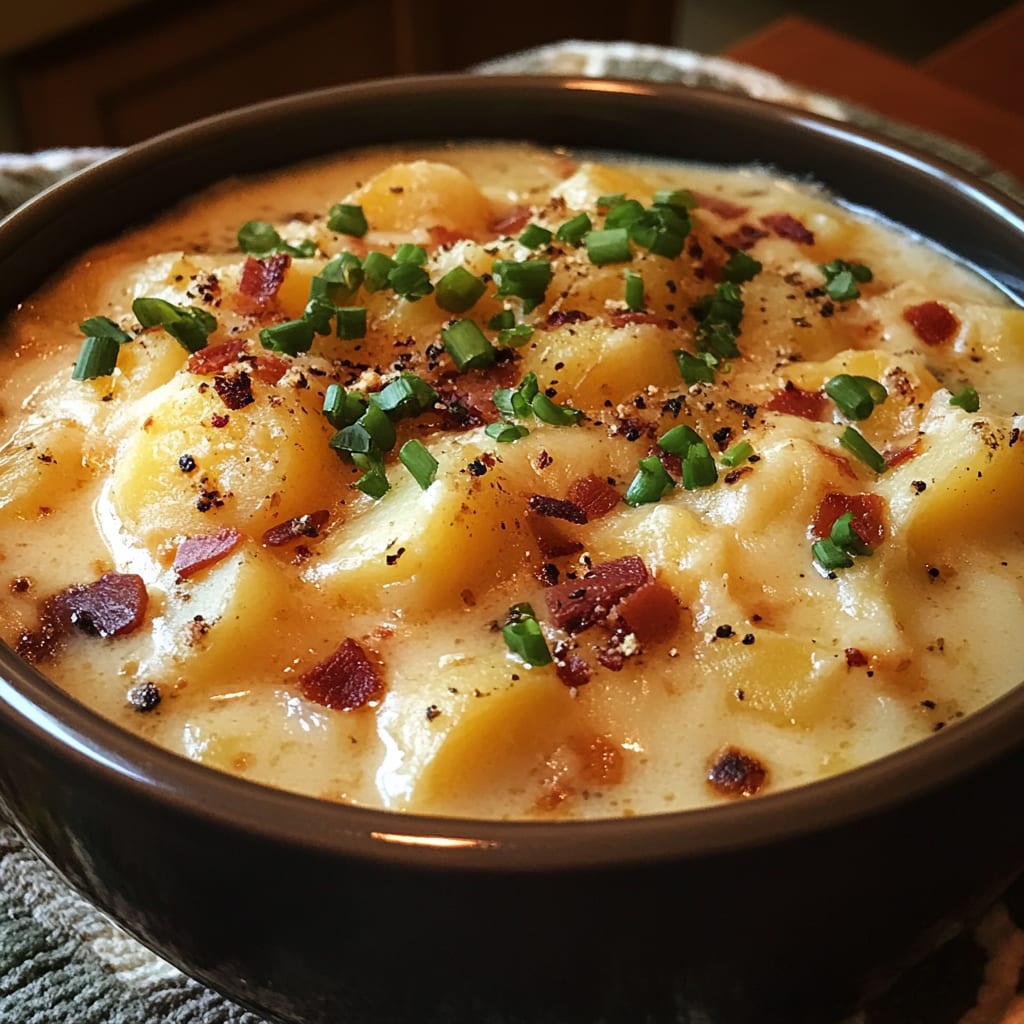 Crock Pot Crack Potato Soup