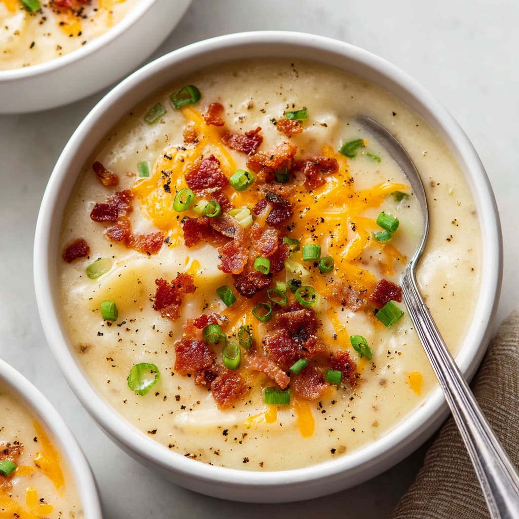 Easy Baked Potato Soup
