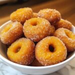 Easy Bisquick Pumpkin Donut Holes