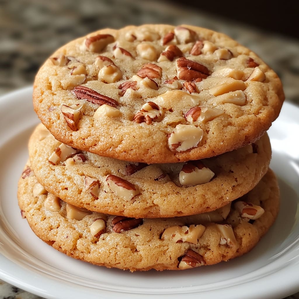 Easy Butter Pecan Cookies