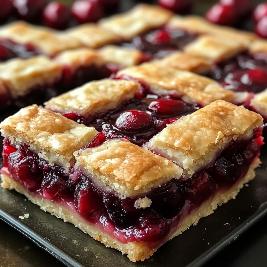 Easy Cherry Pie Bars