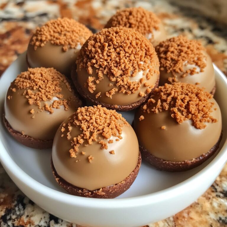 Easy No-Bake Biscoff Truffles