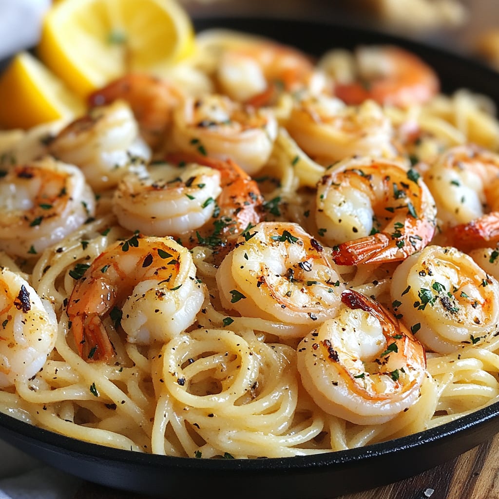 Famous Red Lobster Shrimp Scampi