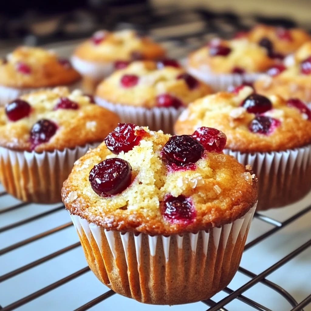 Fresh Cranberry Orange Muffins