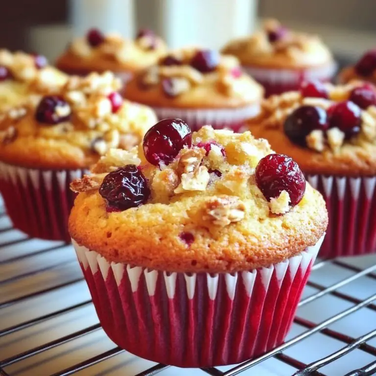 Fresh Cranberry Orange Muffins