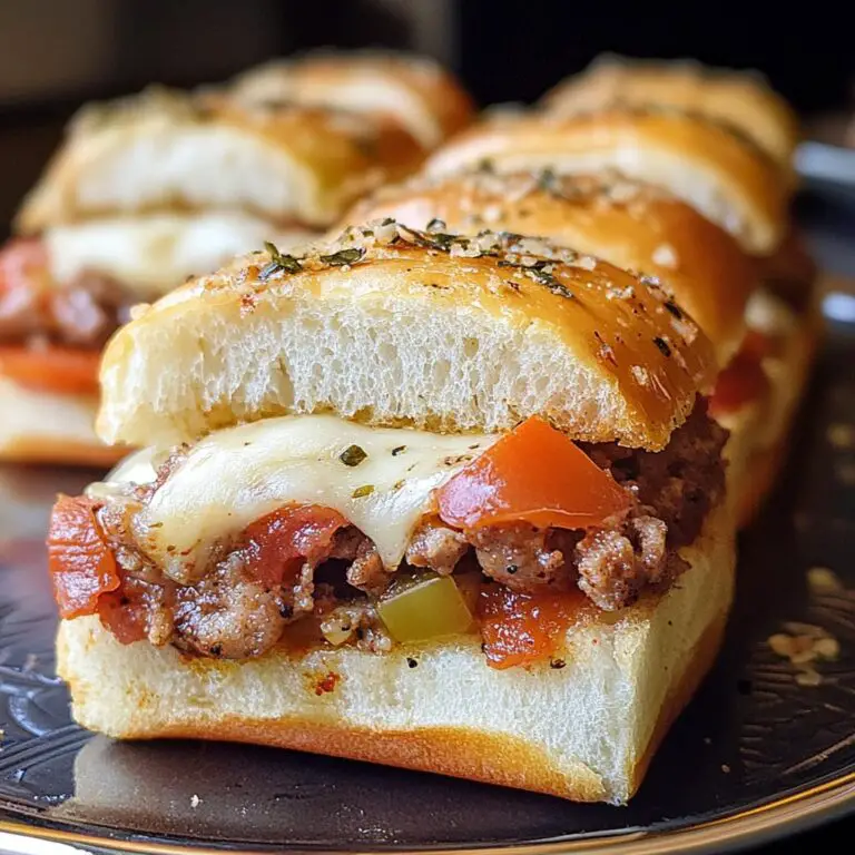 Hot Italian Sub Sliders
