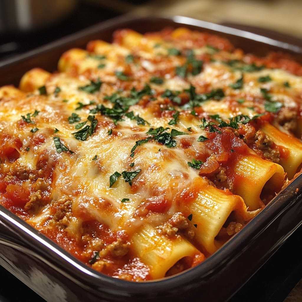 Ina Garten Stuffed Manicotti