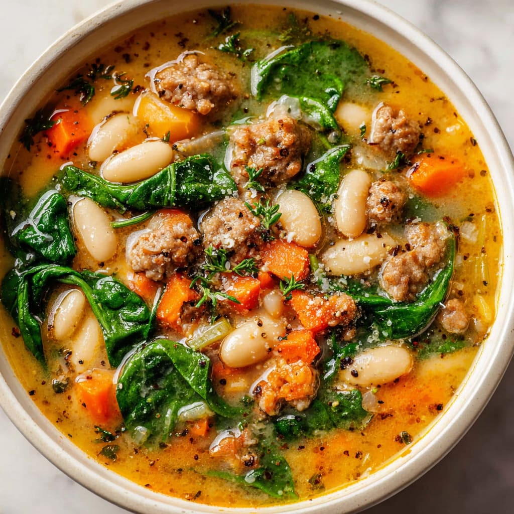 Italian Sausage White Bean Soup