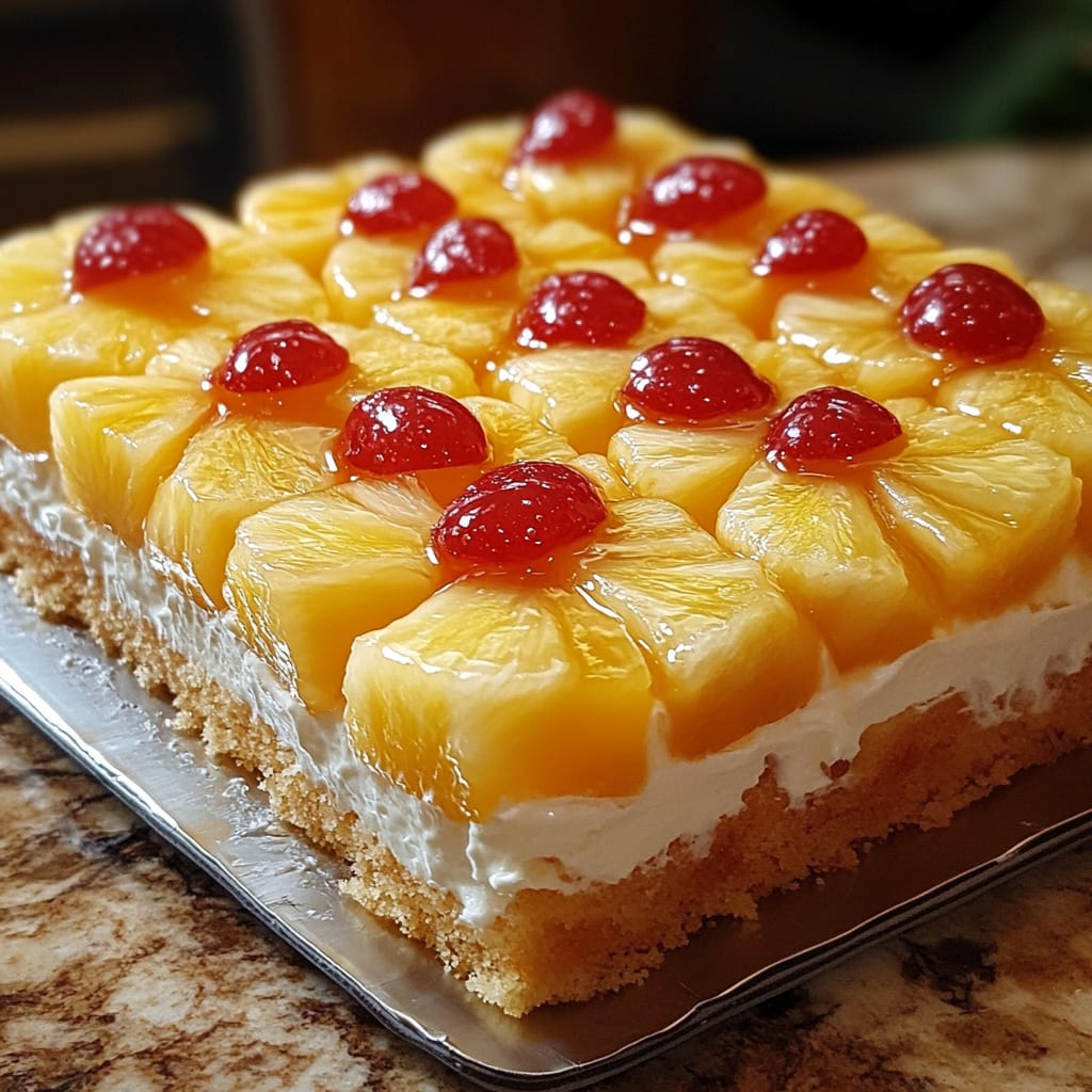 Juicy Pineapple Heaven Cake