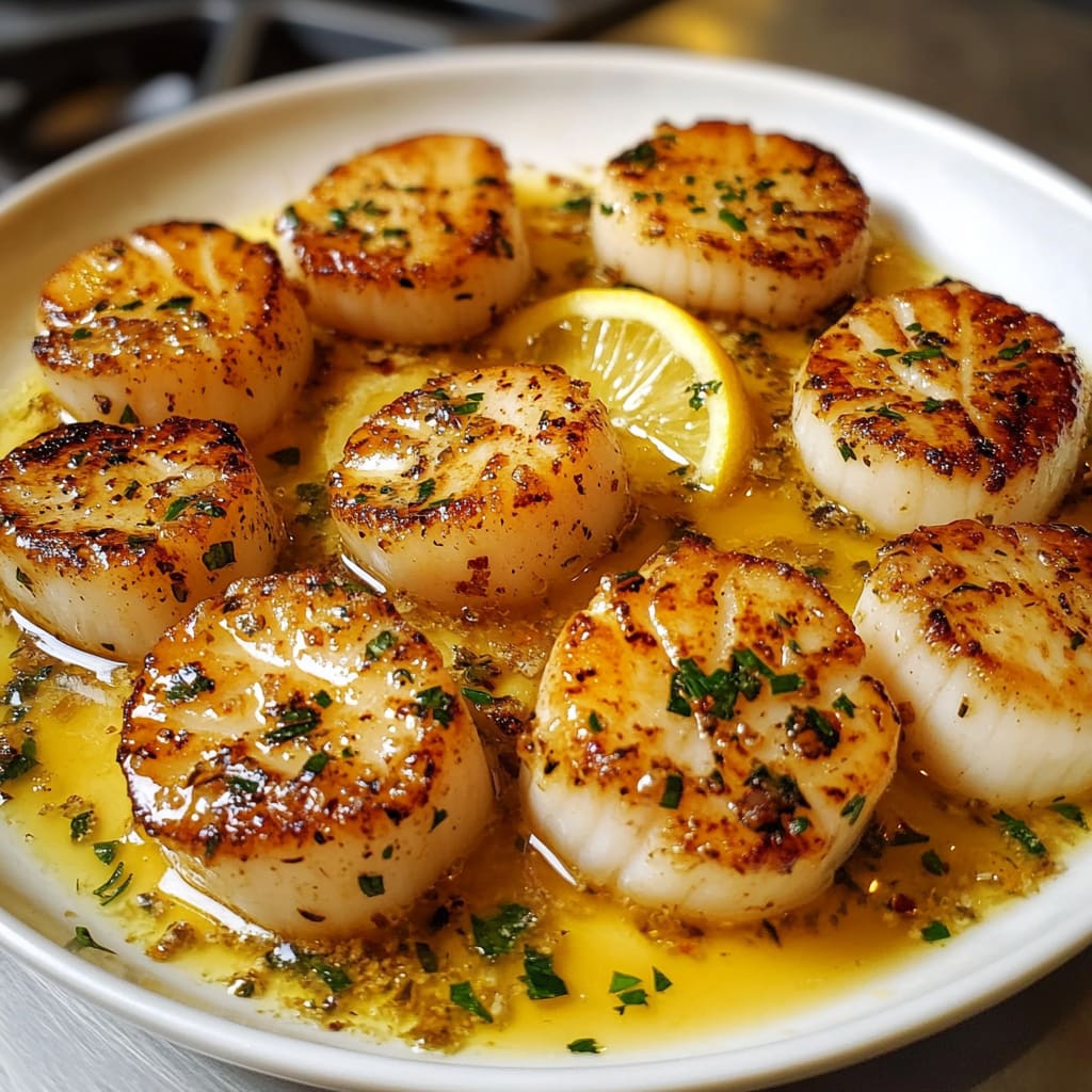 Lemon Butter Scallops