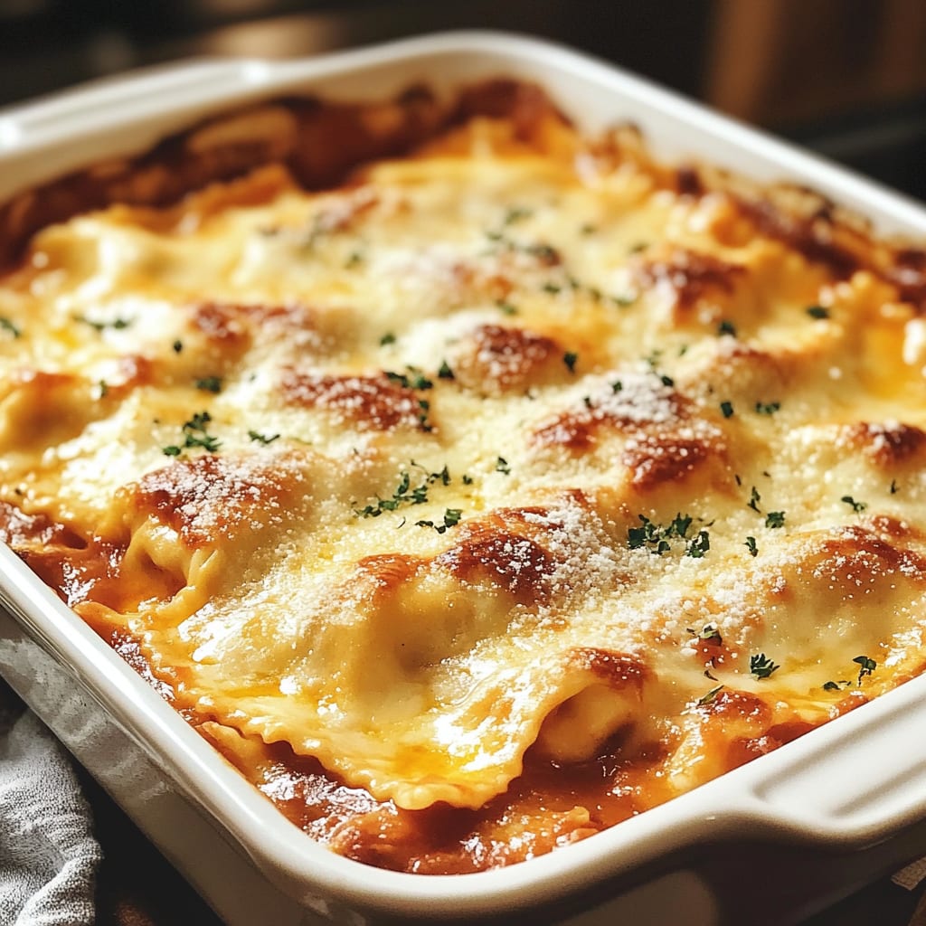 Million Dollar Ravioli Casserole