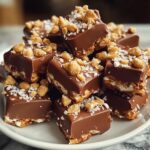 No Bake Peanut Butter Pretzel Clusters