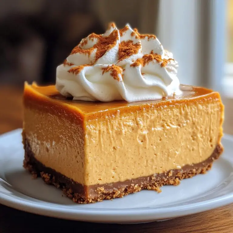 No Bake Pumpkin Cheesecake