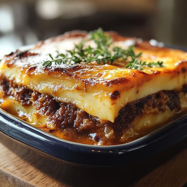 Outrageously Delicious Greek Moussaka