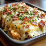 Overnight Eggs Benedict Casserole