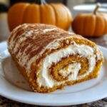 Pumpkin Spice Roll Cake