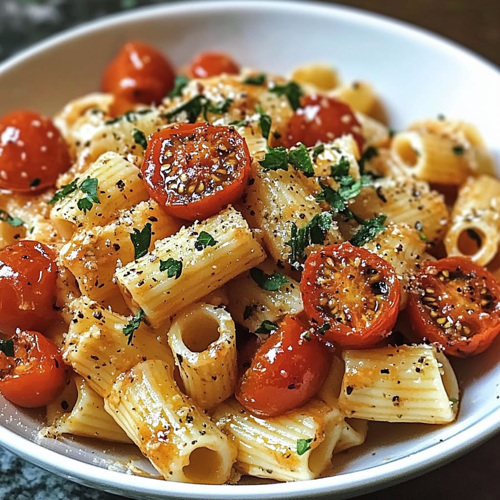 Roasted Tomato Garlic Pasta