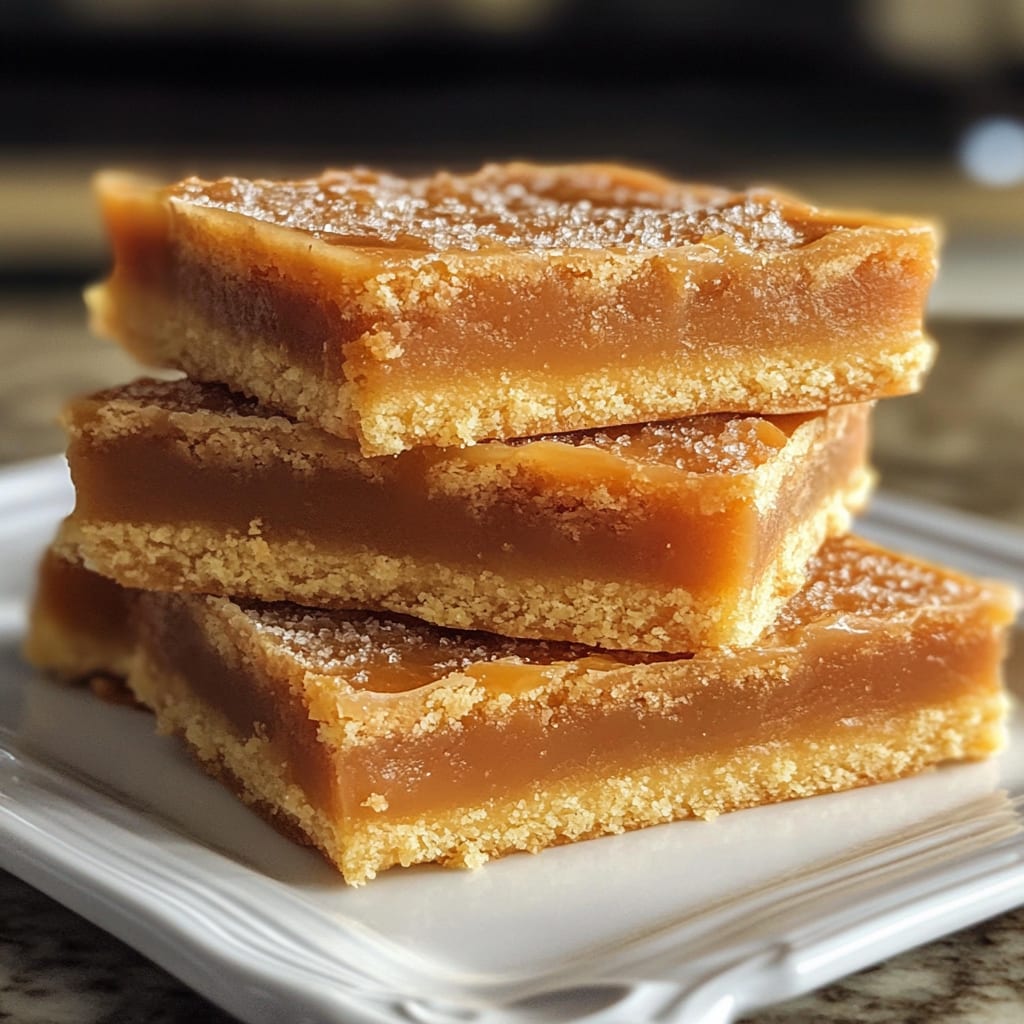 Salted Caramel Butter Bars