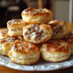 Sausage and Cream Cheese Biscuit Bites Recipe