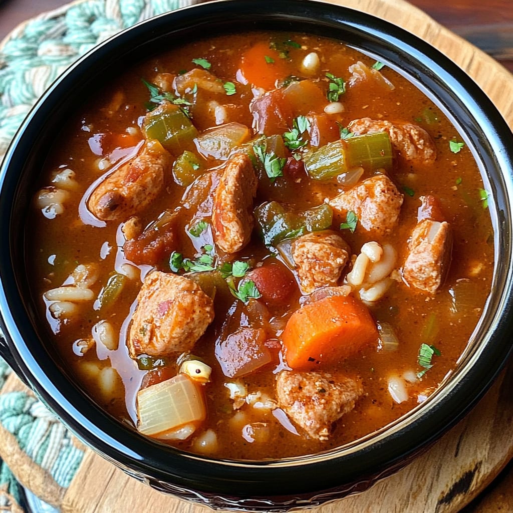 Slow Cooker Crockpot Gumbo Recipe