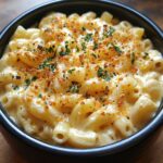 Slow Cooker Four Cheese Mac and Cheese