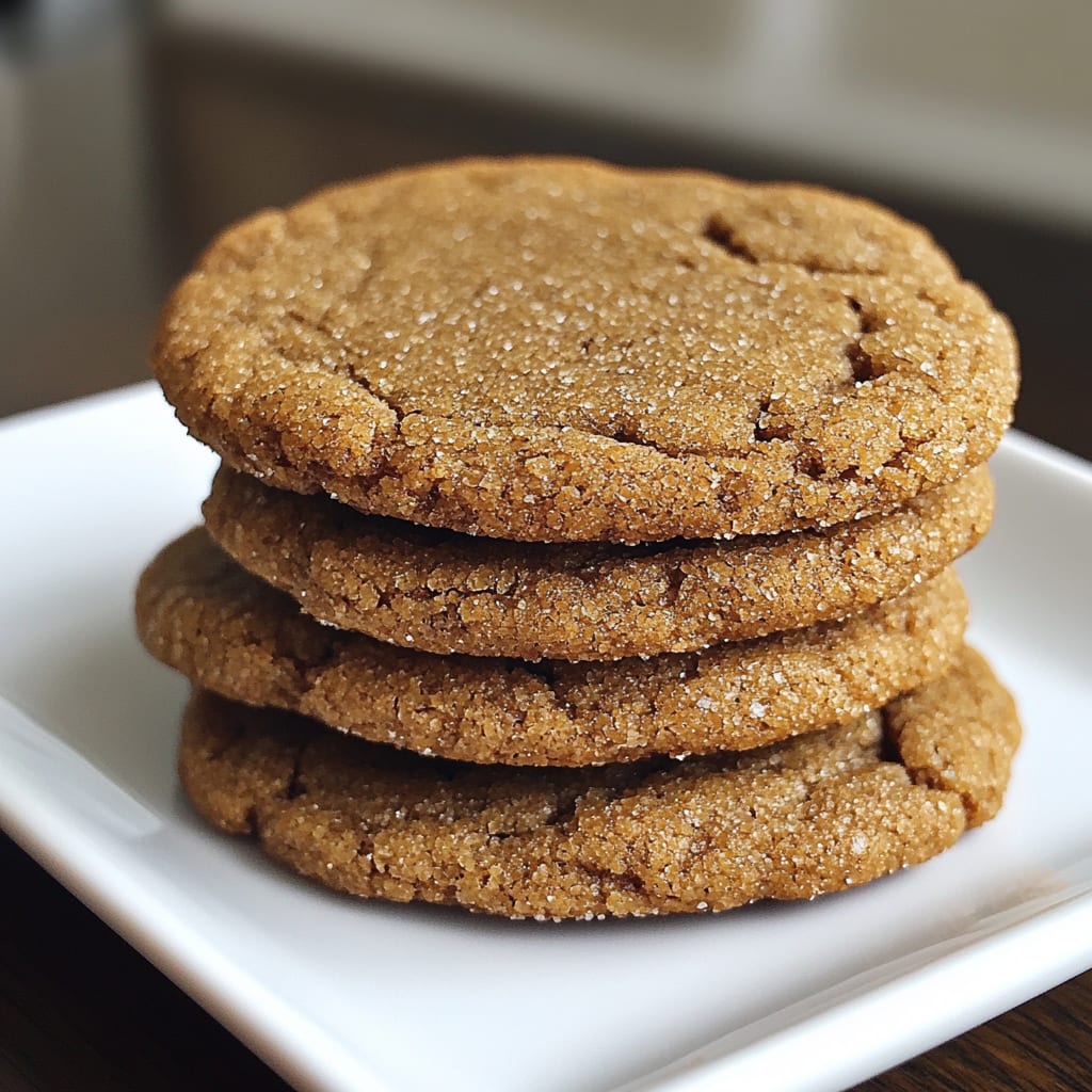 Soft and Chewy Ginger Snaps