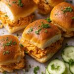 Spicy Buffalo Chicken Sliders