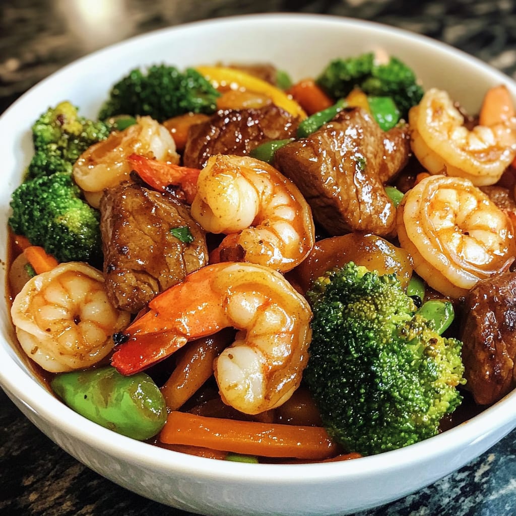 Steak and Shrimp Stir Fry