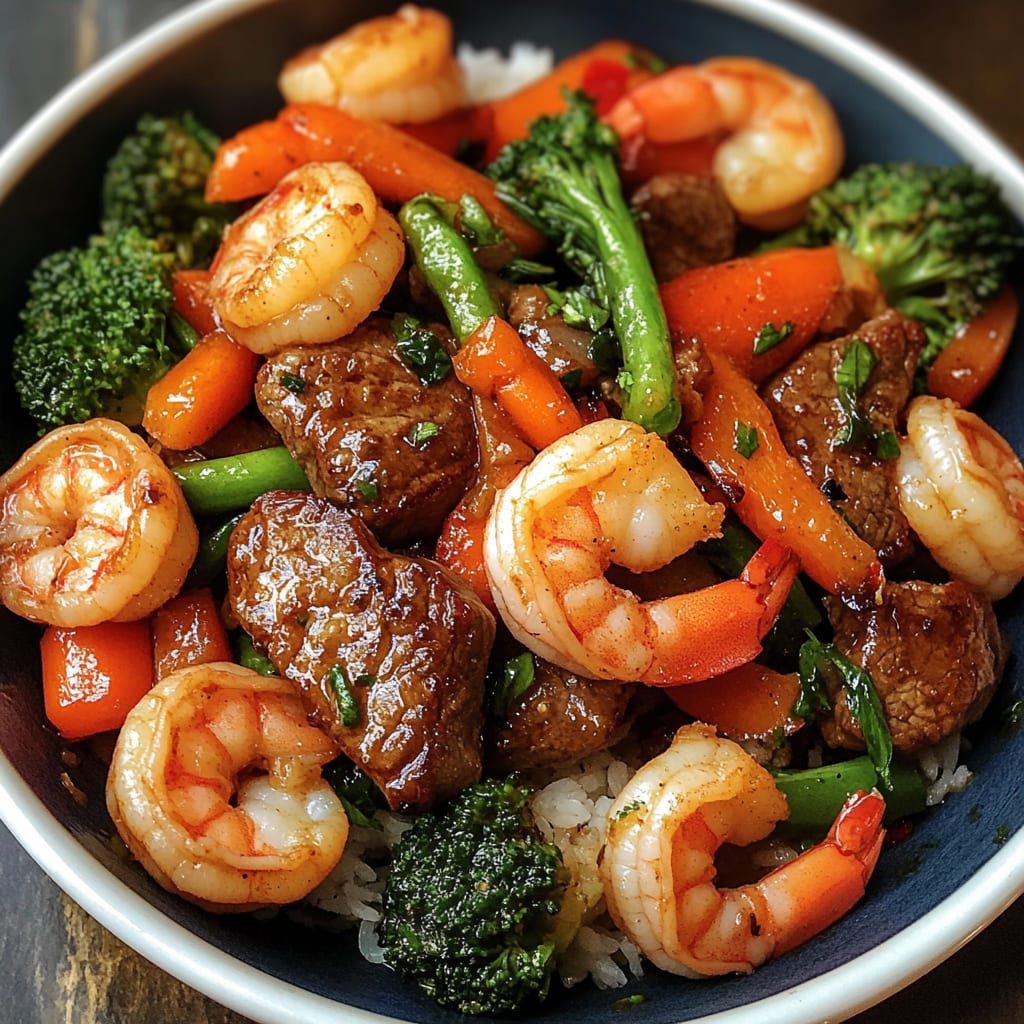 Steak and Shrimp Stir Fry