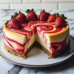 Strawberry Swirl Cheesecake Recipe